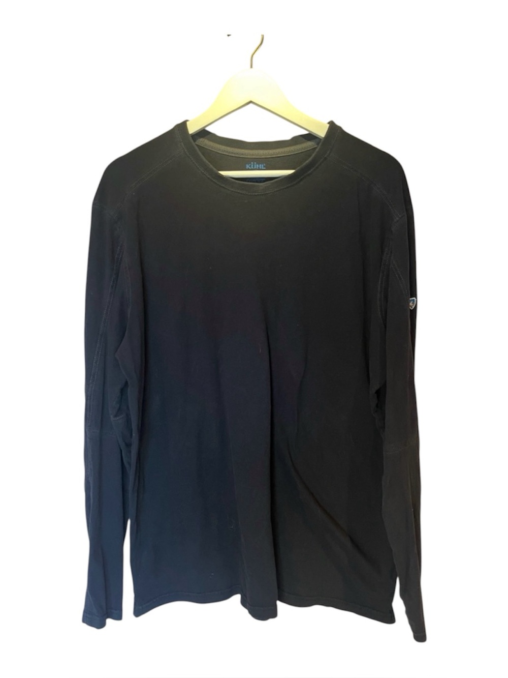 Kuhl Men’s Wildfibre Long Sleeve T Shirt Navy Blue Size XL